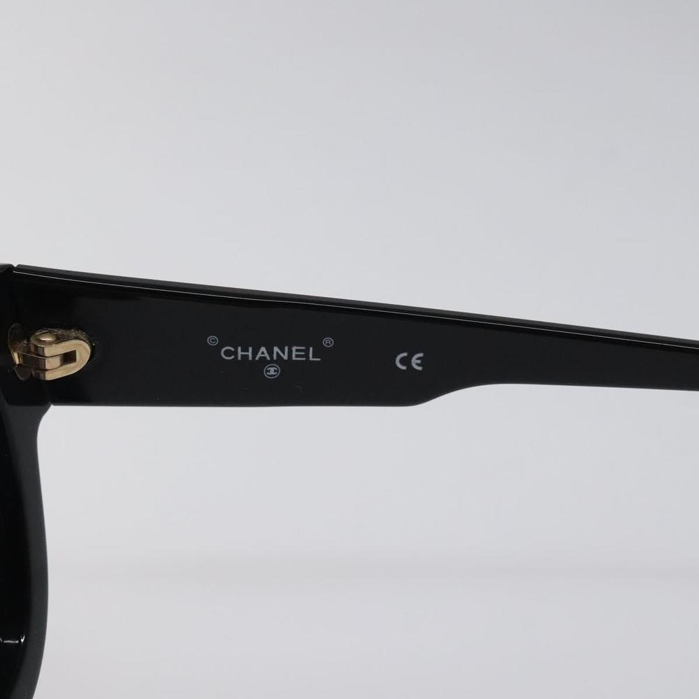 CHANEL Sunglasses plastic Black CC Auth bs25916 - Picture 9 of 11